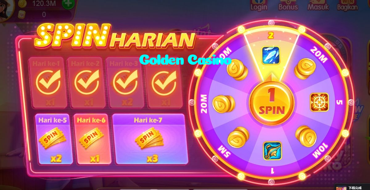 Golden Casino casino presented on mobile device in Pakistan with slots and live games